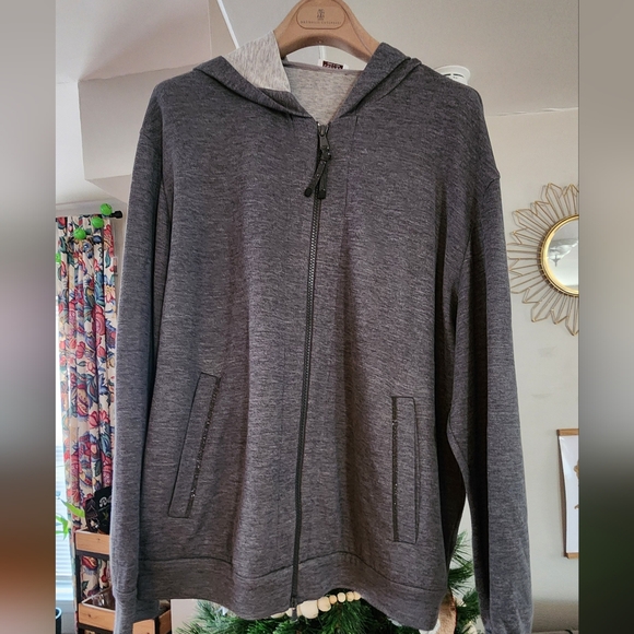 Brunello Cucinelli Cotton Silk Zip up Cardigan - Picture 4 of 7